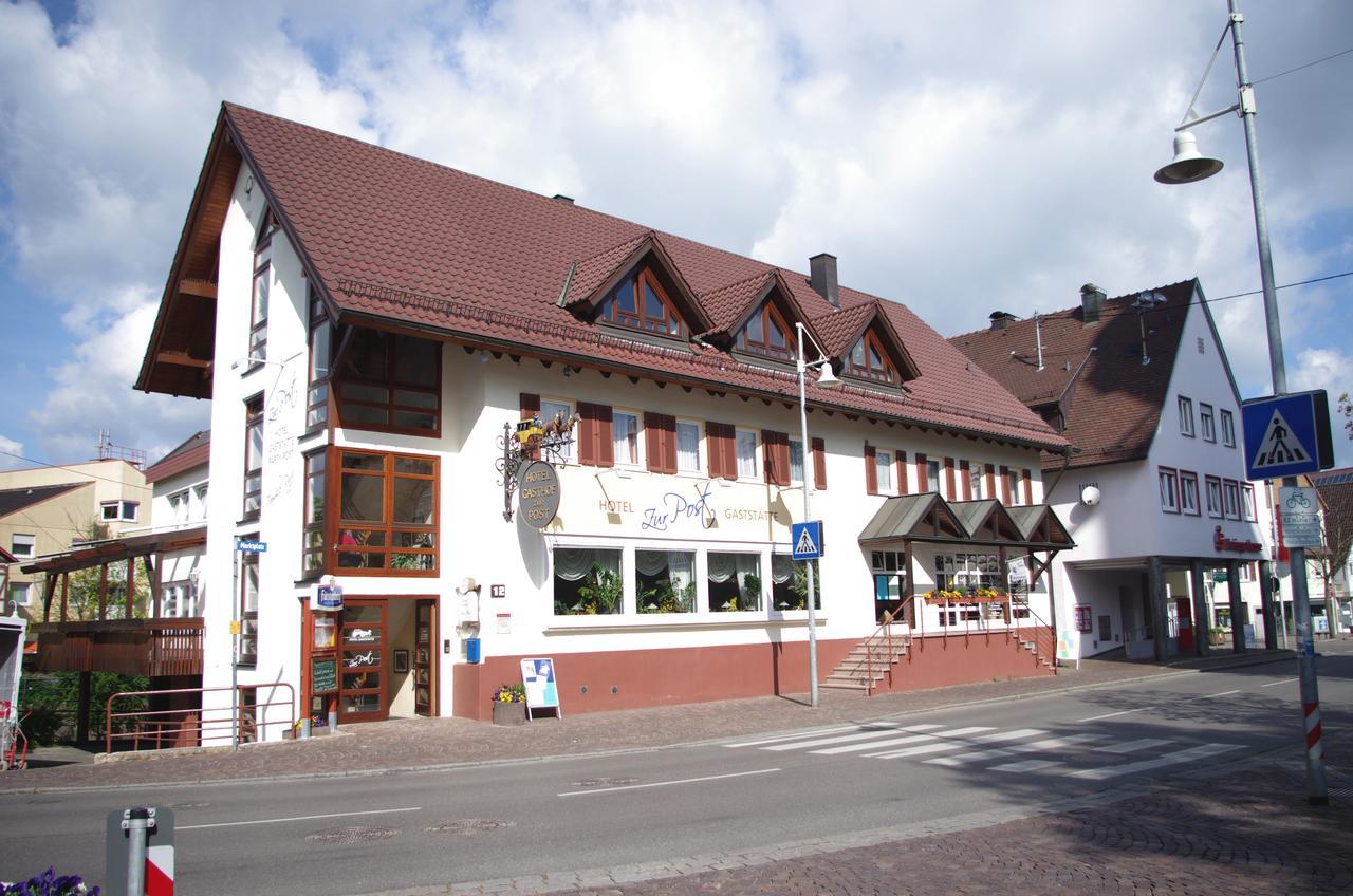 Hotel Zur Post Weilheim an der Teck Buitenkant foto